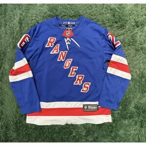 Fanatics NHL New York Rangers Vesey #26 Official Licensed Hockey Jersey Men's